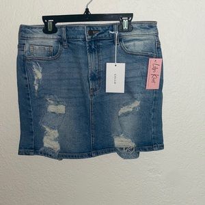 Denim skirt